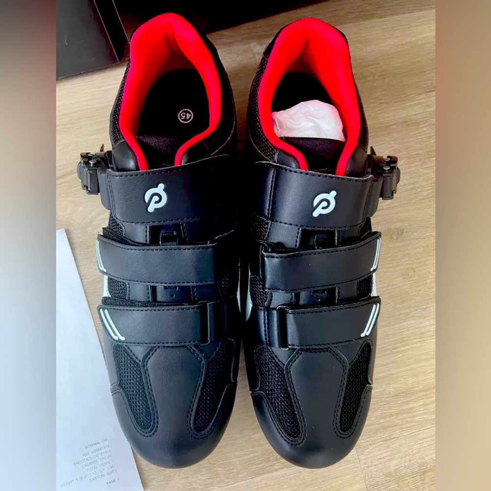 Peloton Cycling Shoes Mens 10.5 WORN 1 TIME!